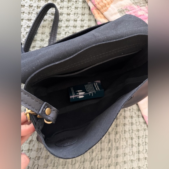 Portland Leather MONACO CROSSBODY Women’s Bag Black - Picture 4 of 6